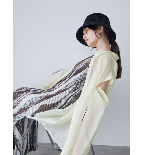 MURUA「2WAYシアーシャツ」|シャツ・ブラウス|