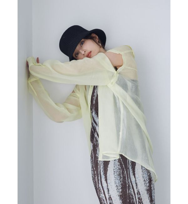 MURUA「2WAYシアーシャツ」|シャツ・ブラウス|