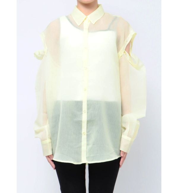 MURUA「2WAYシアーシャツ」|シャツ・ブラウス|