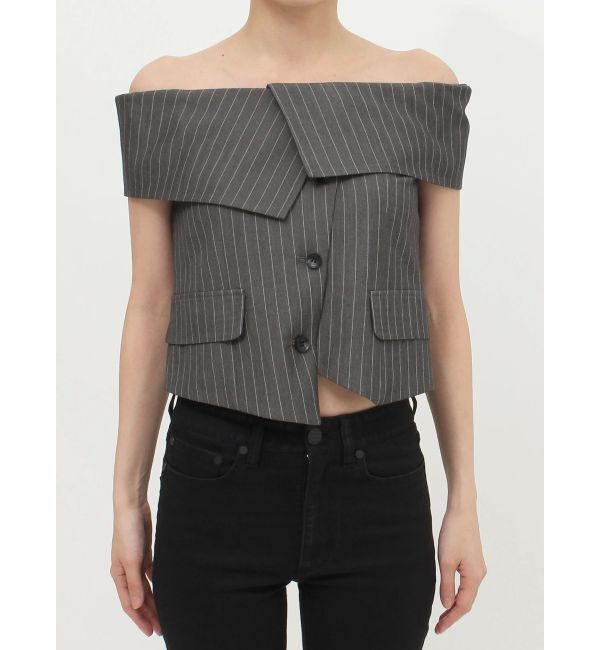 MURUA「オフショルマニッシュブラウス」|シャツ・ブラウス|