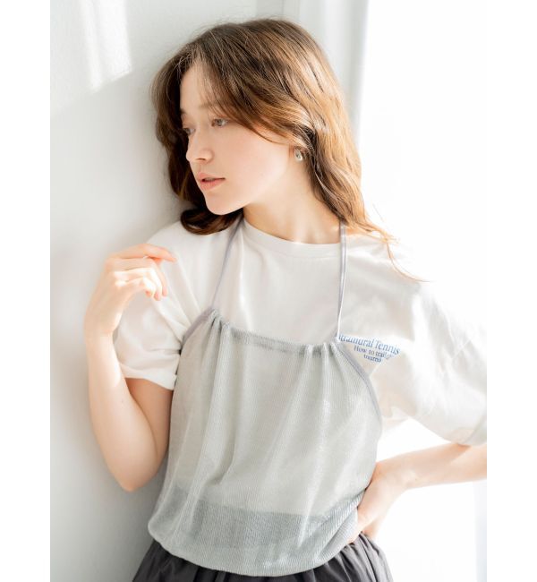 Ungrid「メタリックビスチェ」|Tシャツ・カットソー|