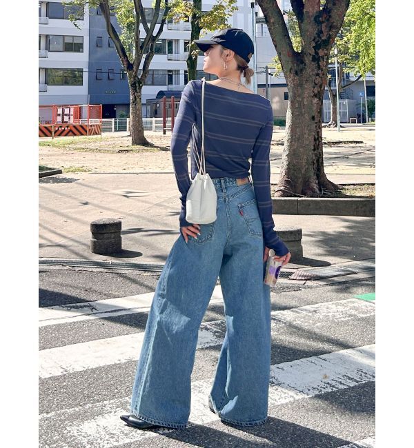 Ungrid「ボリュームルーズデニム」|デニム|