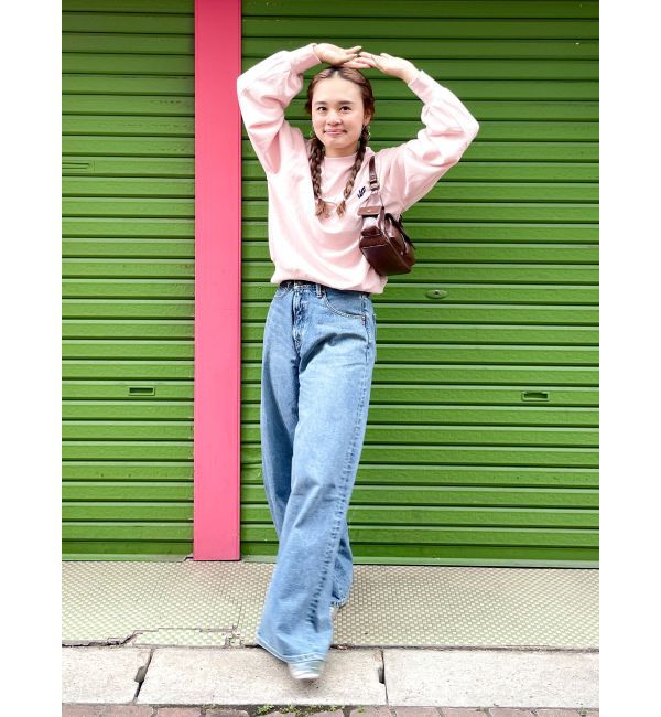 Ungrid「ボリュームルーズデニム」|デニム|