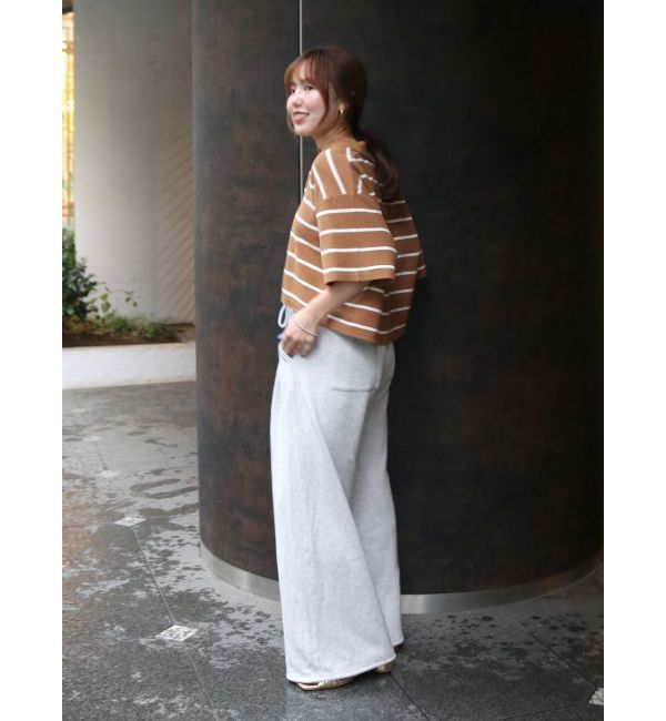 Ungrid「スウェットタックパンツ」|その他|