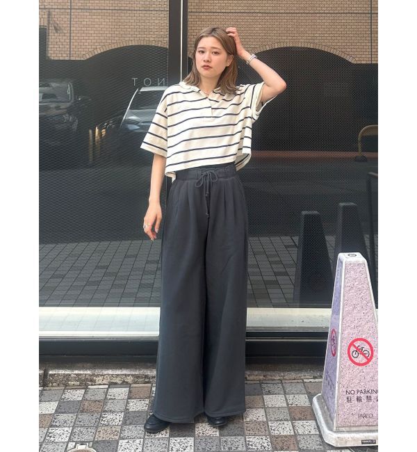 Ungrid「スウェットタックパンツ」|その他|