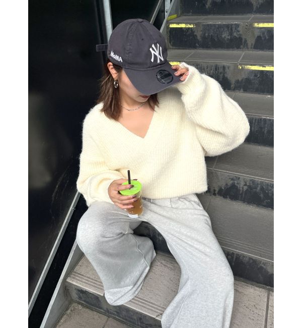 Ungrid「スウェットタックパンツ」|その他|