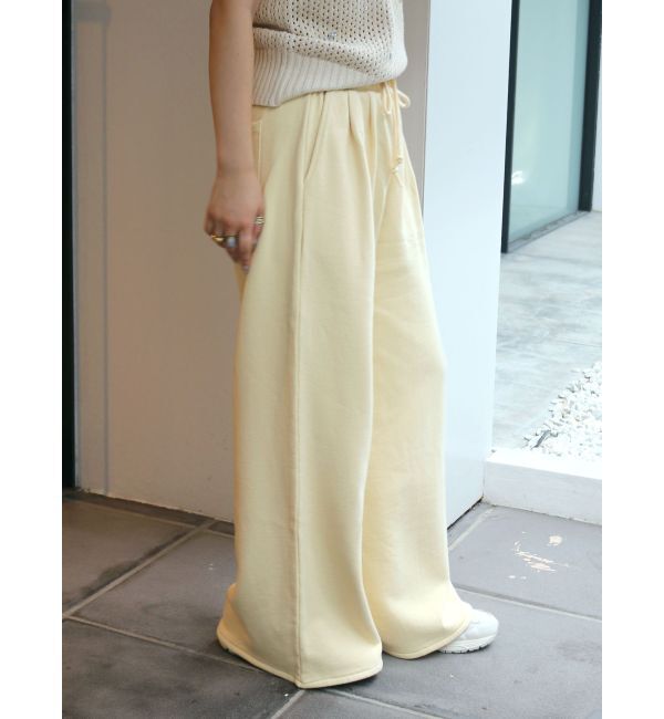 Ungrid「スウェットタックパンツ」|その他|