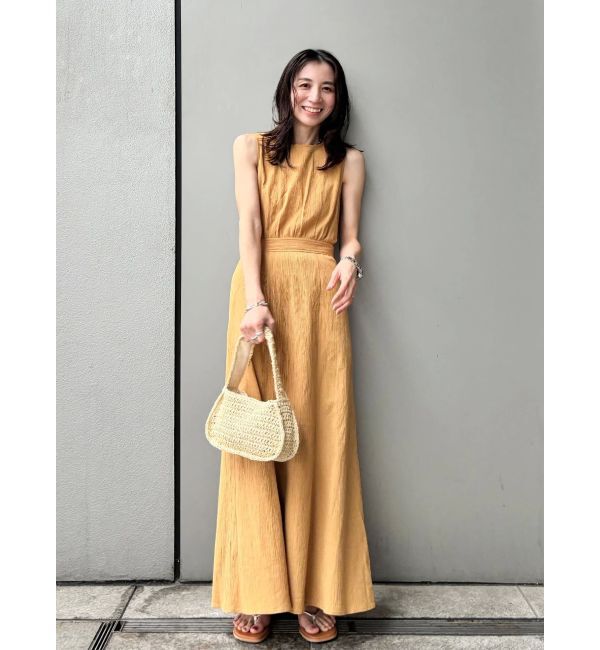 Ungrid「バックデザインノースリワンピース」|ワンピース|