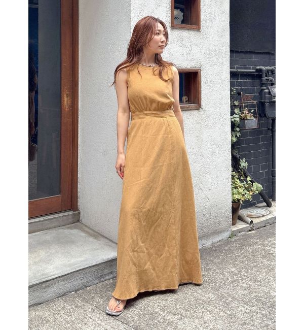 Ungrid「バックデザインノースリワンピース」|ワンピース|