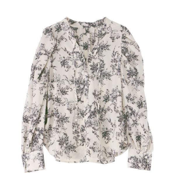 LAGUNAMOON「タックスリーブシフォンブラウス」|シャツ・ブラウス|