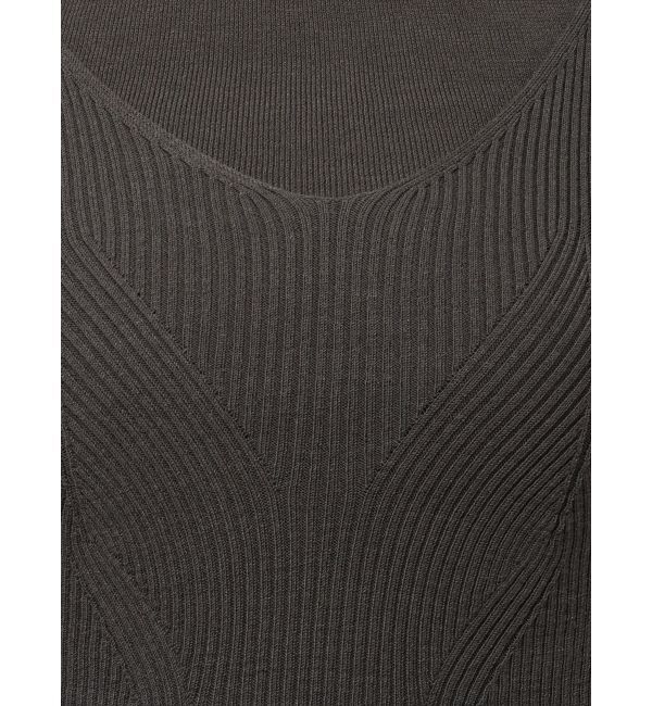 LAGUNAMOON「バッククロスレイヤードニットプルオーバー」|ニット・セーター|