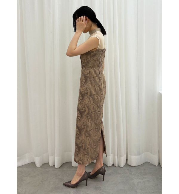 LAGUNAMOON「LADYメッシュエンブロイダリードレス」|ドレス|