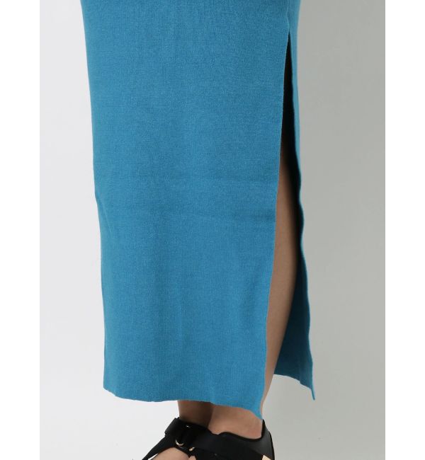 EVRIS「カッティングリブニットワンピース」|ワンピース|