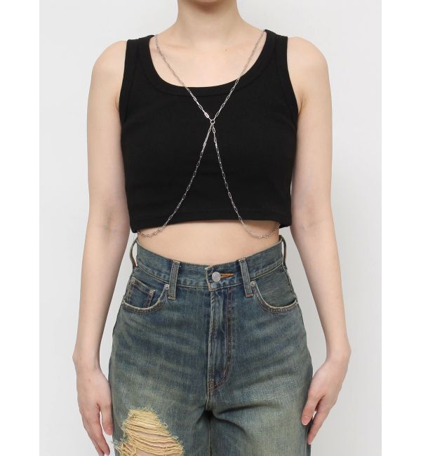 EVRIS「ボディチェーンタンクトップ」|タンクトップ|