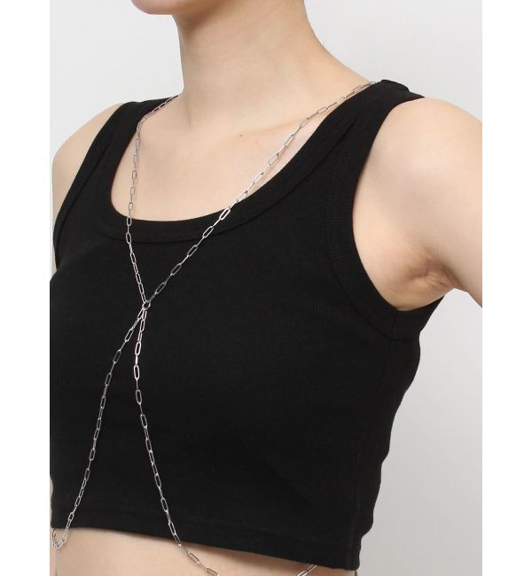 EVRIS「ボディチェーンタンクトップ」|タンクトップ|