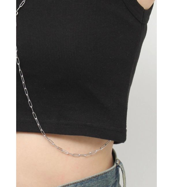 EVRIS「ボディチェーンタンクトップ」|タンクトップ|