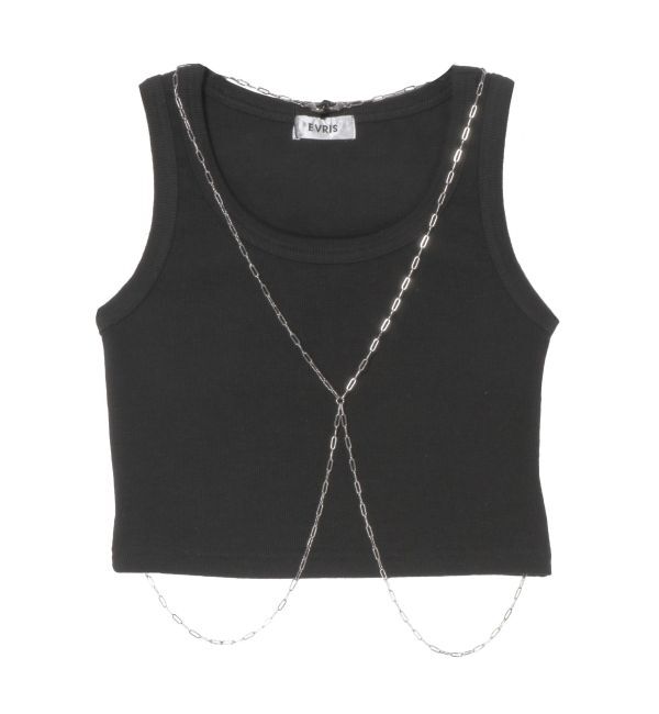 EVRIS「ボディチェーンタンクトップ」|タンクトップ|