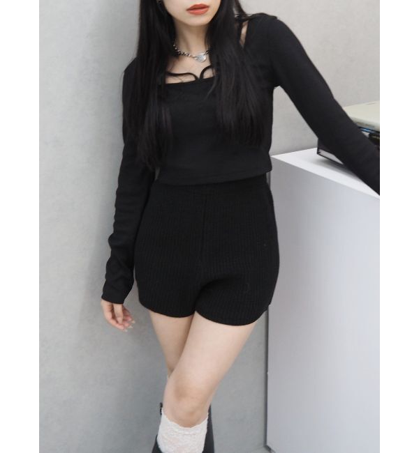 EVRIS「ニットショートパンツ」|その他|