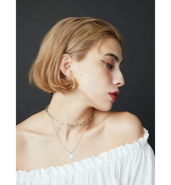 EVRIS「COIN MOTIF 2連ネックレス」|ネックレス|