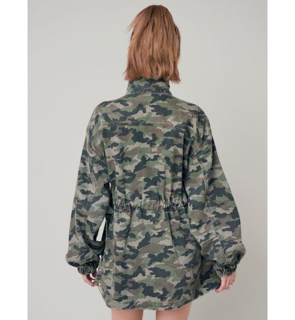 EVRIS「ミリタリーデザインルーズブルゾン【セットアップ着用可能】」|ブルゾン・スタジャン|