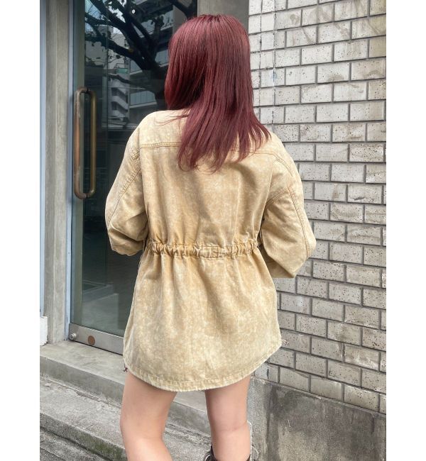 EVRIS「ミリタリーデザインルーズブルゾン【セットアップ着用可能】」|ブルゾン・スタジャン|