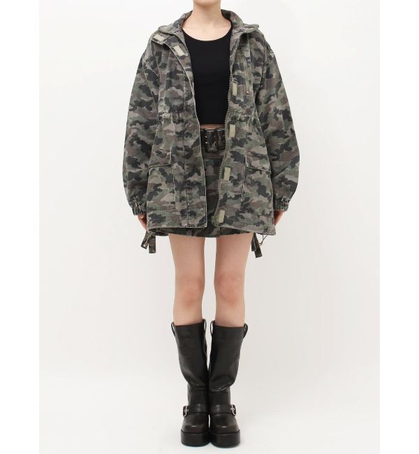 EVRIS「ミリタリーデザインルーズブルゾン【セットアップ着用可能】」|ブルゾン・スタジャン|