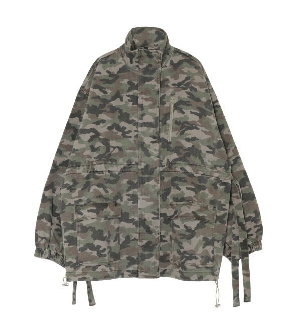 EVRIS「ミリタリーデザインルーズブルゾン【セットアップ着用可能】」|ブルゾン・スタジャン|