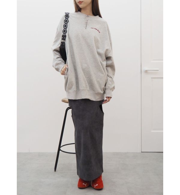 EVRIS「SUNNY GRAPHIC BIGスウェットトップス」|スウェット・ジャージ|