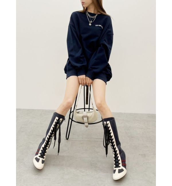 EVRIS「SUNNY GRAPHIC BIGスウェットトップス」|スウェット・ジャージ|