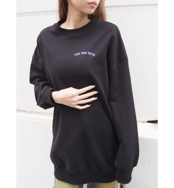 EVRIS「SUNNY GRAPHIC BIGスウェットトップス」|スウェット・ジャージ|