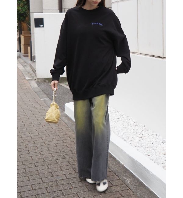 EVRIS「SUNNY GRAPHIC BIGスウェットトップス」|スウェット・ジャージ|