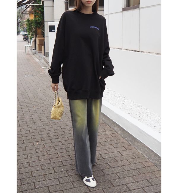 EVRIS「SUNNY GRAPHIC BIGスウェットトップス」|スウェット・ジャージ|