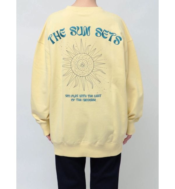 EVRIS「SUNNY GRAPHIC BIGスウェットトップス」|スウェット・ジャージ|