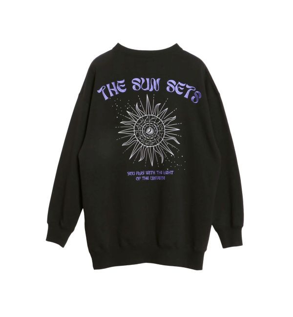 EVRIS「SUNNY GRAPHIC BIGスウェットトップス」|スウェット・ジャージ|