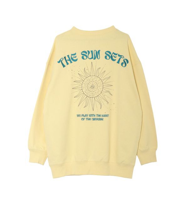 EVRIS「SUNNY GRAPHIC BIGスウェットトップス」|スウェット・ジャージ|