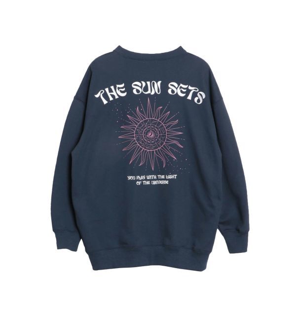 EVRIS「SUNNY GRAPHIC BIGスウェットトップス」|スウェット・ジャージ|