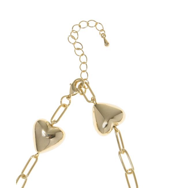 EVRIS「HEART MOTIF CHAINネックレス」|ネックレス|