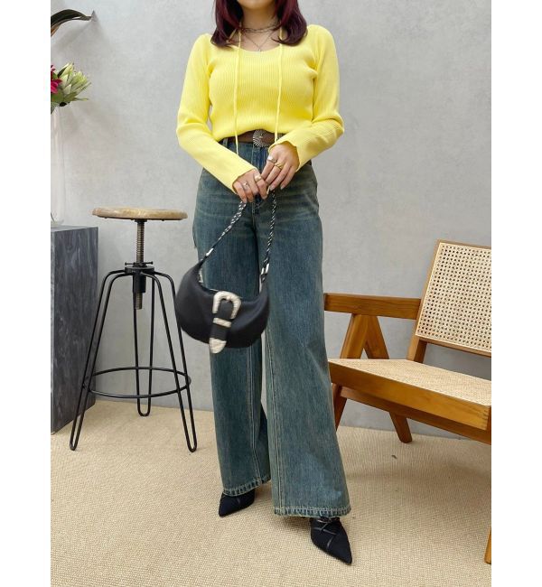 EVRIS「チョーカーネックニットトップス」|ニット・セーター|