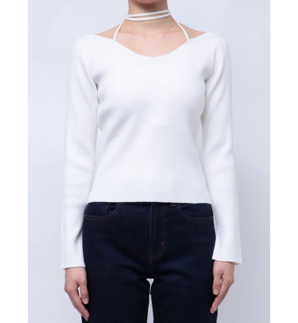 EVRIS「チョーカーネックニットトップス」|ニット・セーター|