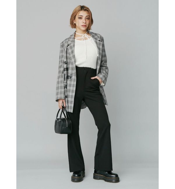 EVRIS「チョーカーネックニットトップス」|ニット・セーター|