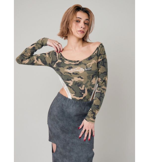 EVRIS「カットオフロングスカート」|スカート|