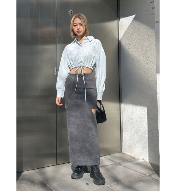 EVRIS「カットオフロングスカート」|スカート|