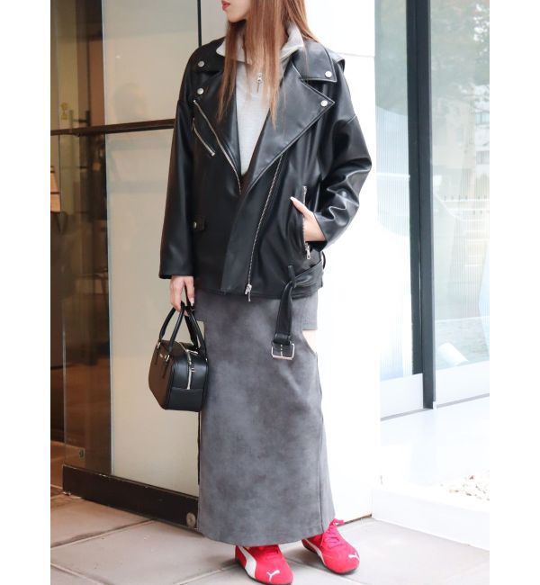 EVRIS「カットオフロングスカート」|スカート|