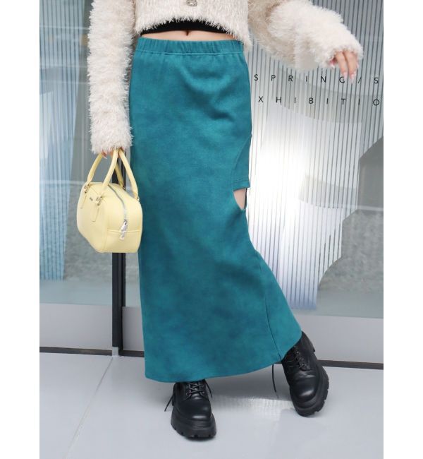 EVRIS「カットオフロングスカート」|スカート|