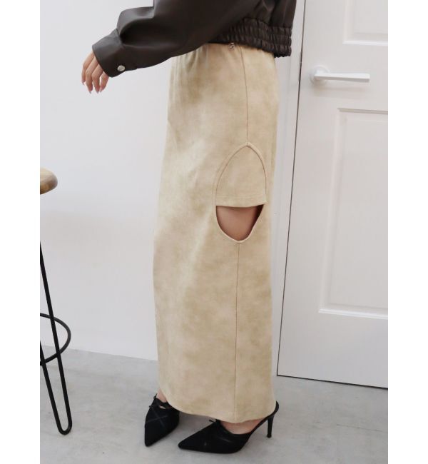 EVRIS「カットオフロングスカート」|スカート|