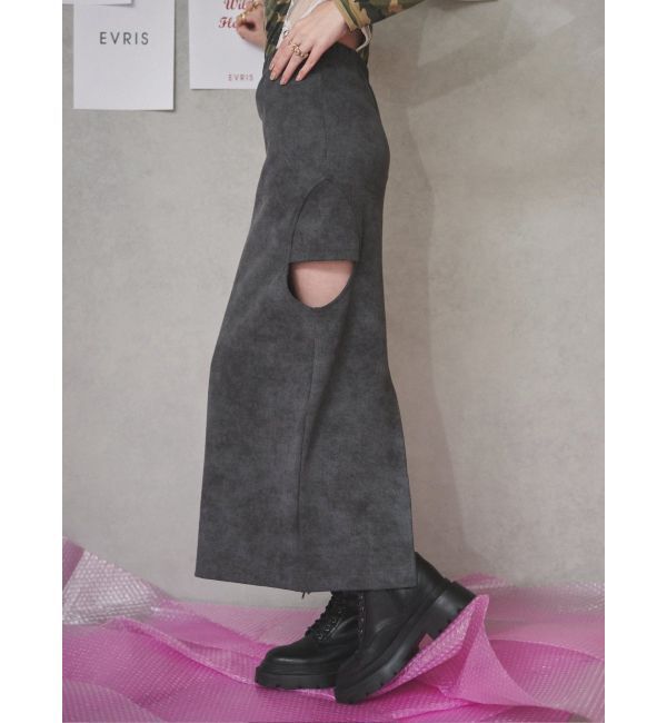 EVRIS「カットオフロングスカート」|スカート|