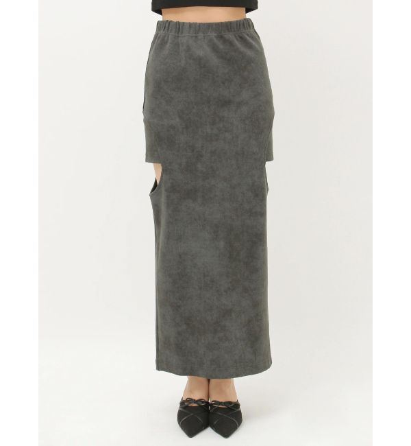 EVRIS「カットオフロングスカート」|スカート|