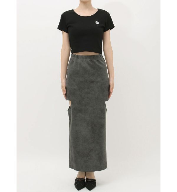 EVRIS「カットオフロングスカート」|スカート|