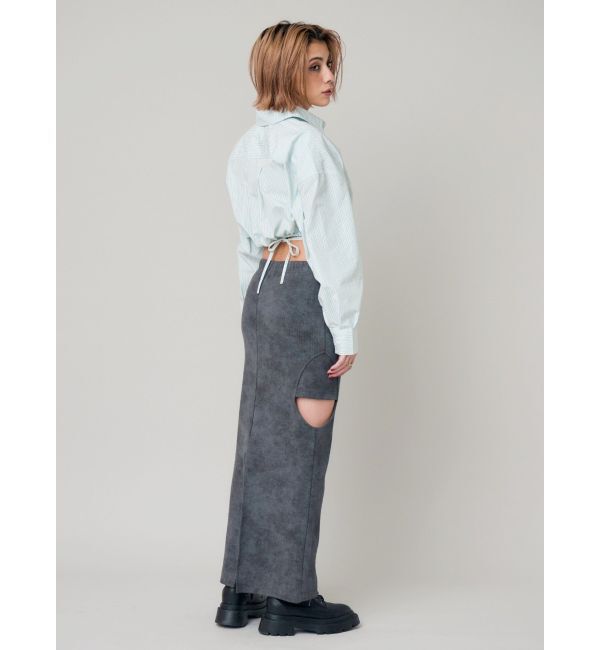 EVRIS「カットオフロングスカート」|スカート|