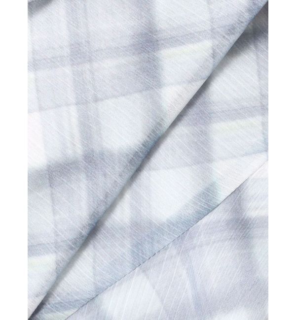 EVRIS「チェックシフォントップス」|キャミソール|